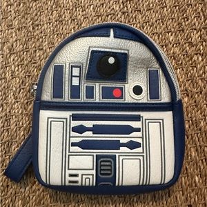 Disney Parks R2-D2 Star Wars Loungefly Belt/Wristlet Bag